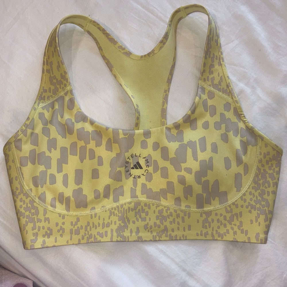 Stella McCartney Leopard Print Sports Bra